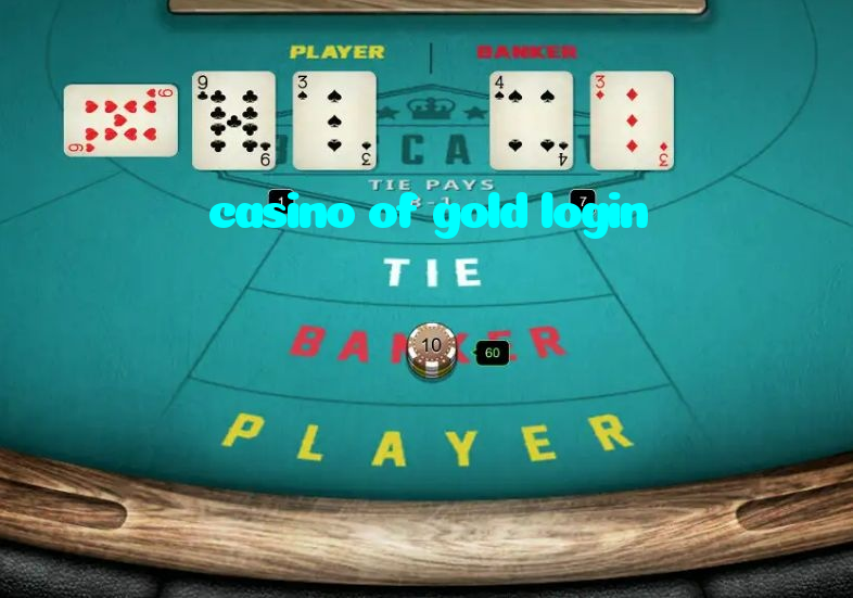 casino of gold login